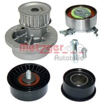 Pompe à eau + kit de courroie de distribution METZGER WM-Z 605WP