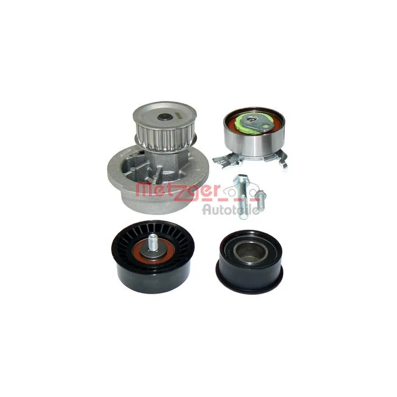 Pompe à eau + kit de courroie de distribution METZGER WM-Z 605WP