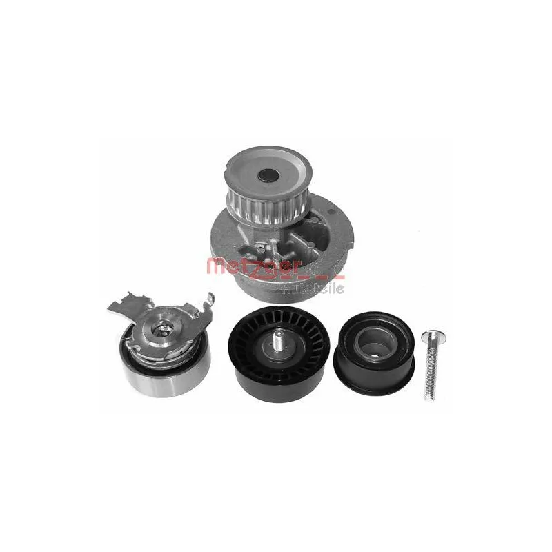 Pompe à eau + kit de courroie de distribution METZGER WM-Z 6060WP