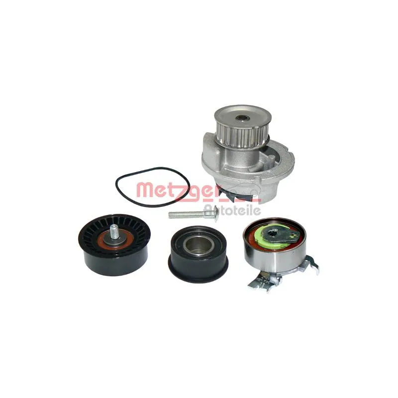 Pompe à eau + kit de courroie de distribution METZGER WM-Z 6061WP
