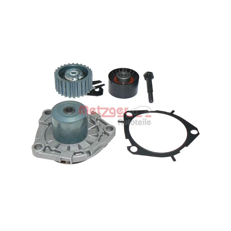 Pompe à eau + kit de courroie de distribution METZGER WM-Z 620WP
