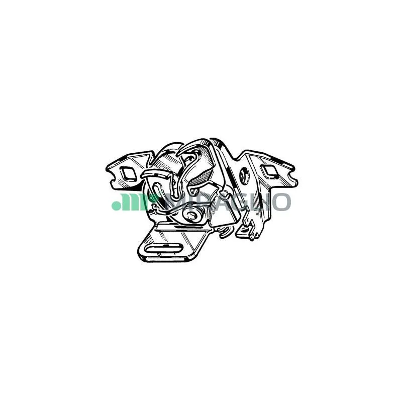 Serrure de capot-moteur MIRAGLIO 37.752.08