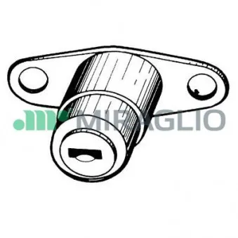 Serrure de hayon MIRAGLIO