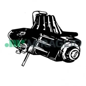 Serrure de hayon MIRAGLIO