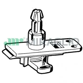 Poignet de porte, équipment intérieur MIRAGLIO 60/94