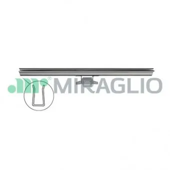 Joint d'étanchéité, vitre latérale MIRAGLIO 90/27
