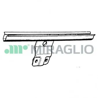 Joint d'étanchéité, vitre latérale MIRAGLIO