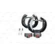 Kit de freins arrière prémontés KIT SUPERPRO BOSCH 0 204 114 004 - Visuel 1