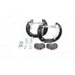 Kit de freins arrière prémontés KIT SUPERPRO BOSCH 0 204 114 500 - Visuel 1
