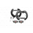 Kit de freins arrière prémontés KIT SUPERPRO BOSCH 0 204 114 521 - Visuel 1