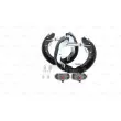 Kit de freins arrière prémontés KIT SUPERPRO BOSCH 0 204 114 530 - Visuel 1