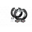 Kit de freins arrière prémontés KIT SUPERPRO BOSCH 0 204 114 539 - Visuel 1