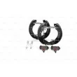 Kit de freins arrière prémontés KIT SUPERPRO BOSCH 0 204 114 550 - Visuel 1