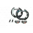 Kit de freins arrière prémontés KIT SUPERPRO BOSCH 0 204 114 585 - Visuel 1