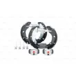 Kit de freins arrière prémontés KIT SUPERPRO BOSCH 0 204 114 621 - Visuel 1
