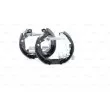 Kit de freins arrière prémontés BOSCH 0 204 114 684 - Visuel 3