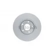 Jeu de 2 disques de frein avant BOSCH 0 986 478 662 - Visuel 3