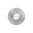 Jeu de 2 disques de frein arrière BOSCH 0 986 479 640 - Visuel 1