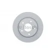Jeu de 2 disques de frein arrière BOSCH 0 986 479 C26 - Visuel 1