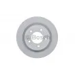 Jeu de 2 disques de frein arrière BOSCH 0 986 479 C39 - Visuel 1