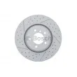 Jeu de 2 disques de frein avant BOSCH 0 986 479 E09 - Visuel 1