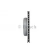 Jeu de 2 disques de frein arrière BOSCH 0 986 479 E17 - Visuel 2