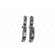 Jeu de 4 plaquettes de frein avant BOSCH 0 986 494 782 - Visuel 2