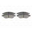 Jeu de 4 plaquettes de frein avant BOSCH 0 986 494 798 - Visuel 3