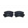 Jeu de 4 plaquettes de frein avant BOSCH 0 986 494 860 - Visuel 1