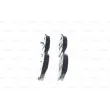 Jeu de 4 plaquettes de frein avant BOSCH 0 986 494 860 - Visuel 2