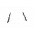 Jeu de 4 plaquettes de frein avant BOSCH 0 986 494 867 - Visuel 2