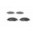 Jeu de 4 plaquettes de frein avant BOSCH 0 986 494 867 - Visuel 3