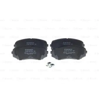 Jeu de 4 plaquettes de frein avant BOSCH 0 986 494 879