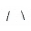 Jeu de 4 plaquettes de frein avant BOSCH 0 986 494 942 - Visuel 2