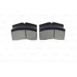Jeu de 4 plaquettes de frein avant BOSCH 0 986 494 950 - Visuel 3