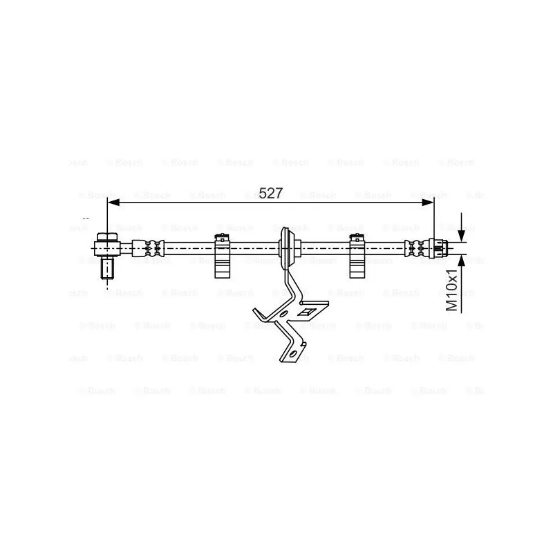 Flexible de frein BOSCH 1 987 476 041