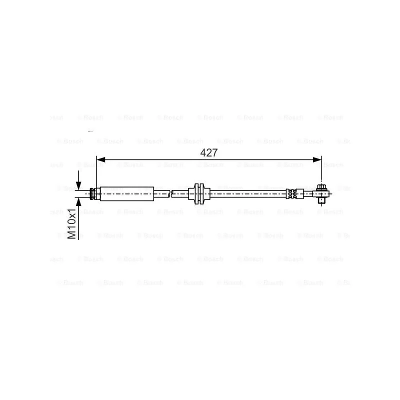 Flexible de frein BOSCH 1 987 481 A47