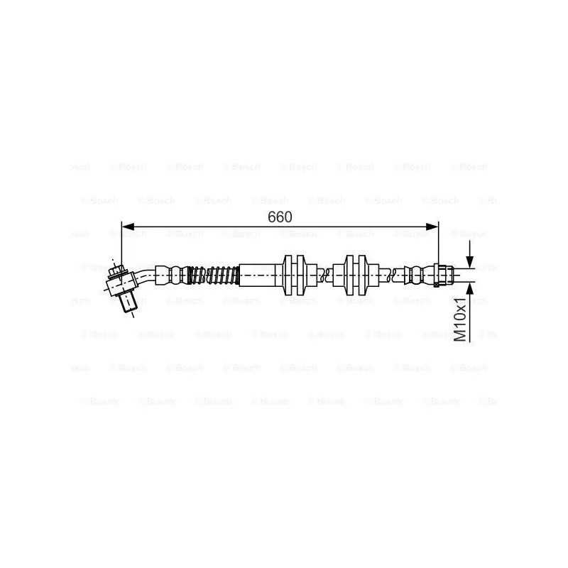 Flexible de frein BOSCH 1 987 481 A48