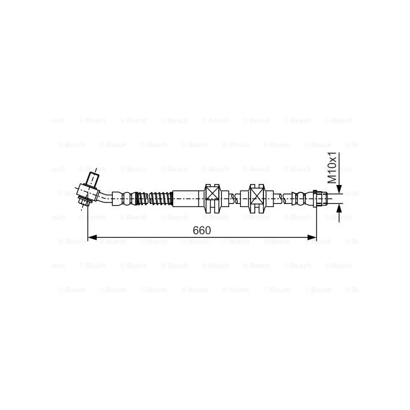 Flexible de frein BOSCH 1 987 481 A49