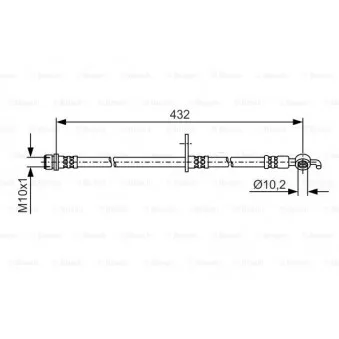 Flexible de frein BOSCH