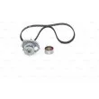Pompe à eau + kit de courroie de distribution BOSCH 1 987 946 906 - Visuel 1
