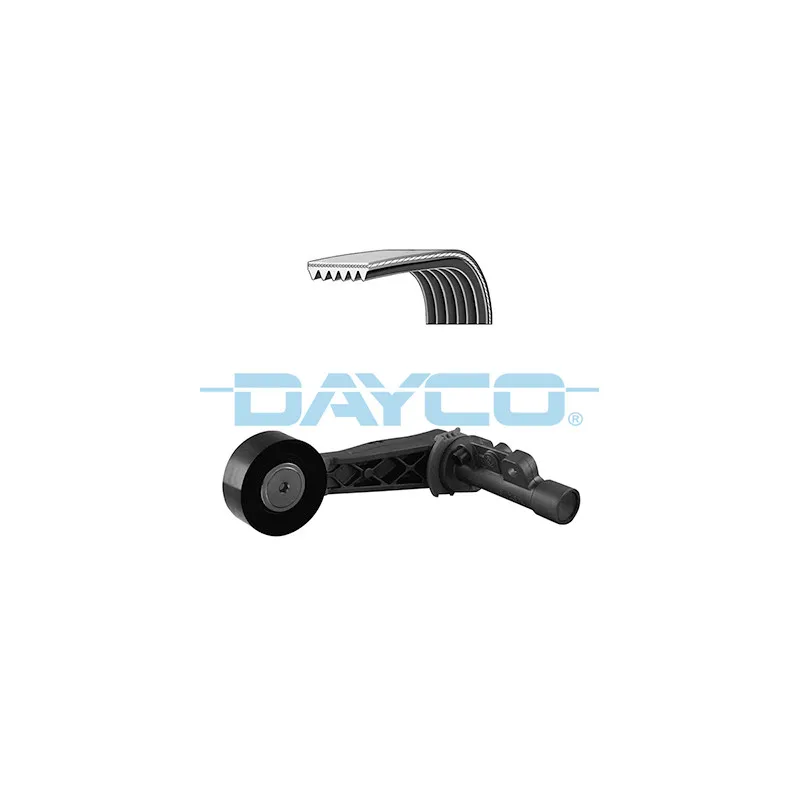 Jeu de courroies trapézoïdales à nervures DAYCO KPV284