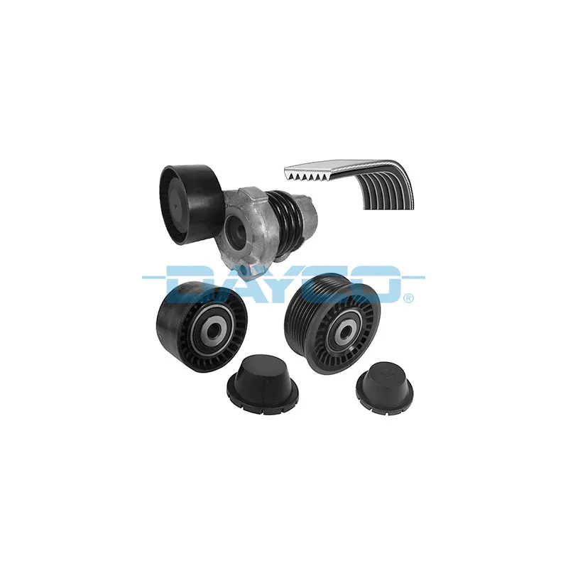Jeu de courroies trapézoïdales à nervures DAYCO KPV290