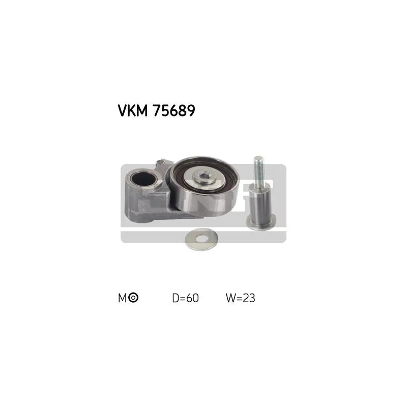 Poulie-tendeur, courroie crantée SKF VKM 75689