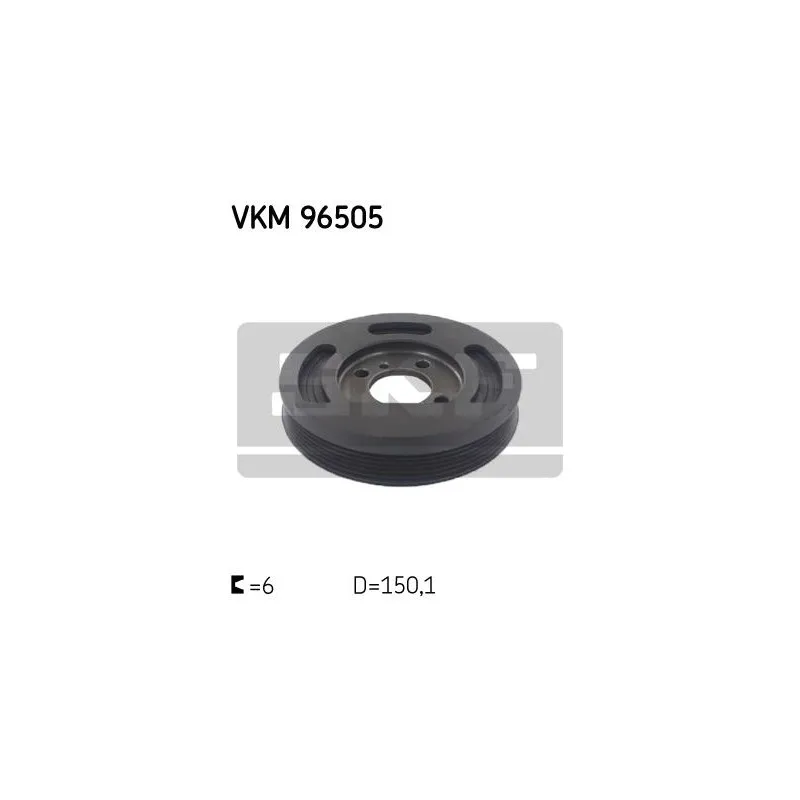 Poulie, vilebrequin SKF VKM 96505