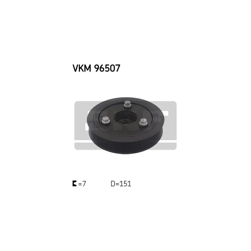 Poulie, vilebrequin SKF VKM 96507