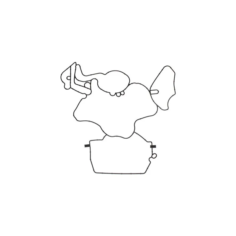 Joint, couverle de carter (carter de vilebrequin) ELRING 122.472