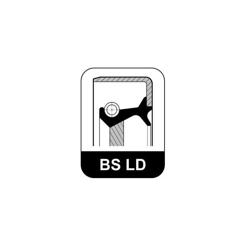 Bague d'étanchéité, vilebrequin ELRING 344.230