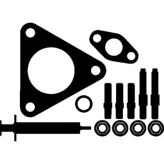 Kit de montage, turbo ELRING 346.080