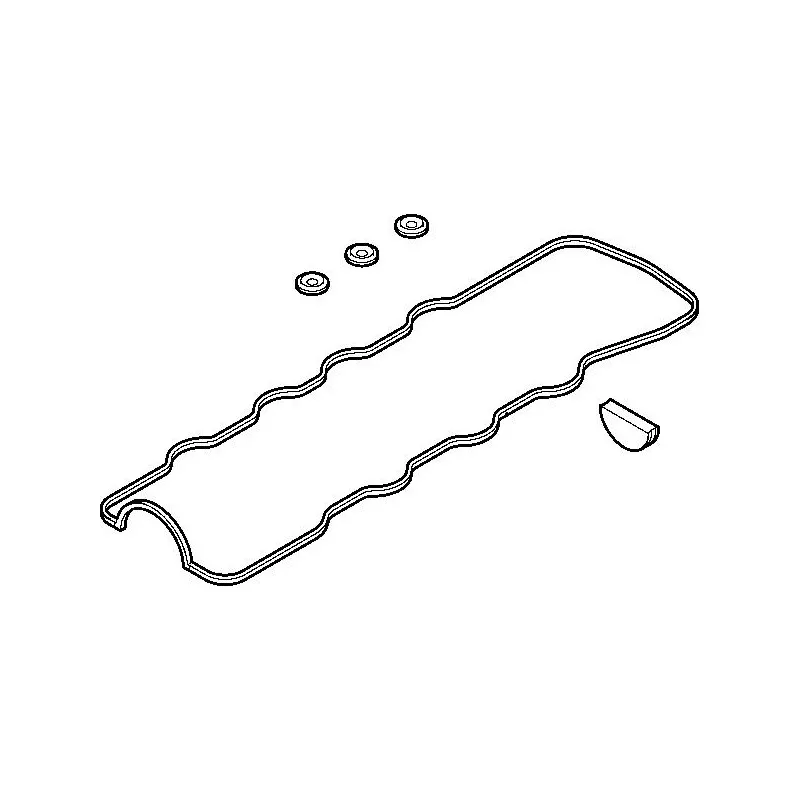 Jeu de joints d'étanchéité, couvercle de culasse ELRING 353.086